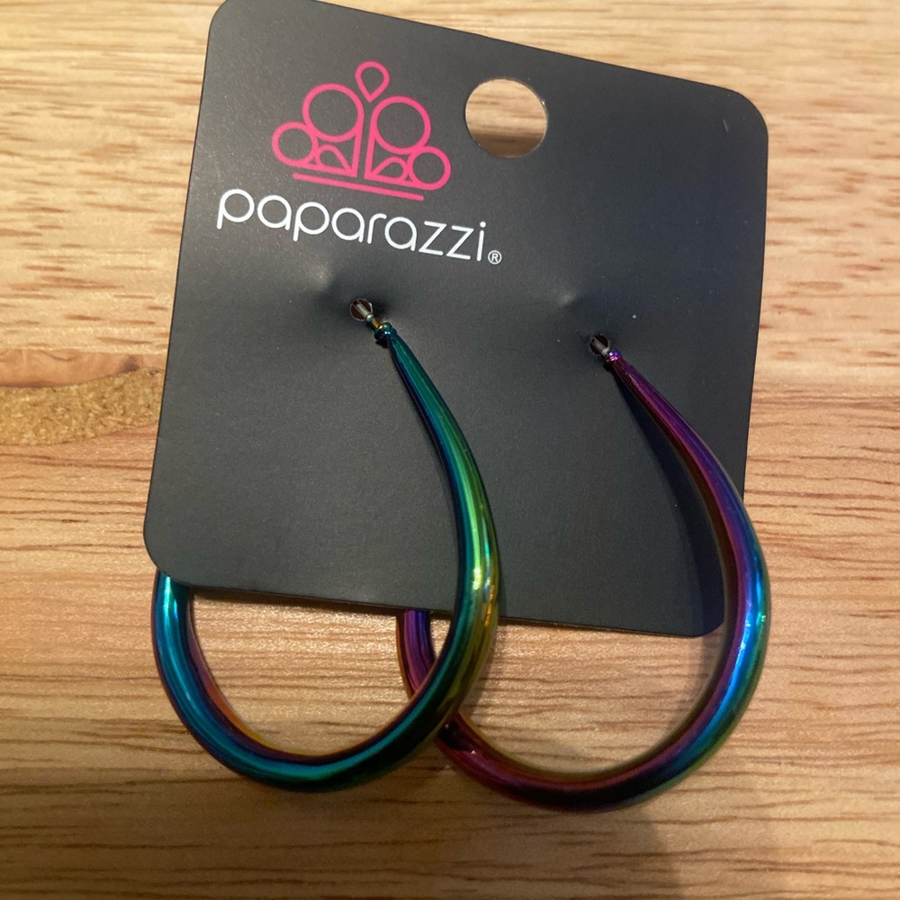 Paparazzi Multicolor Hoop Earrings